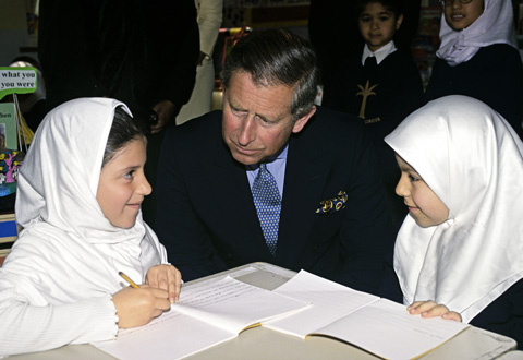 A Prince Visits Islamia School